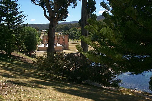 a picturesque view of Port Arthur, Tasmania